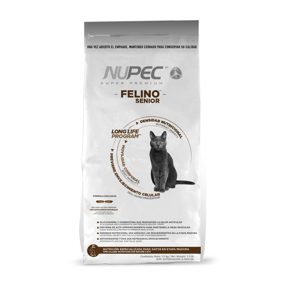 Nupec Felino Alimento para Gato Senior