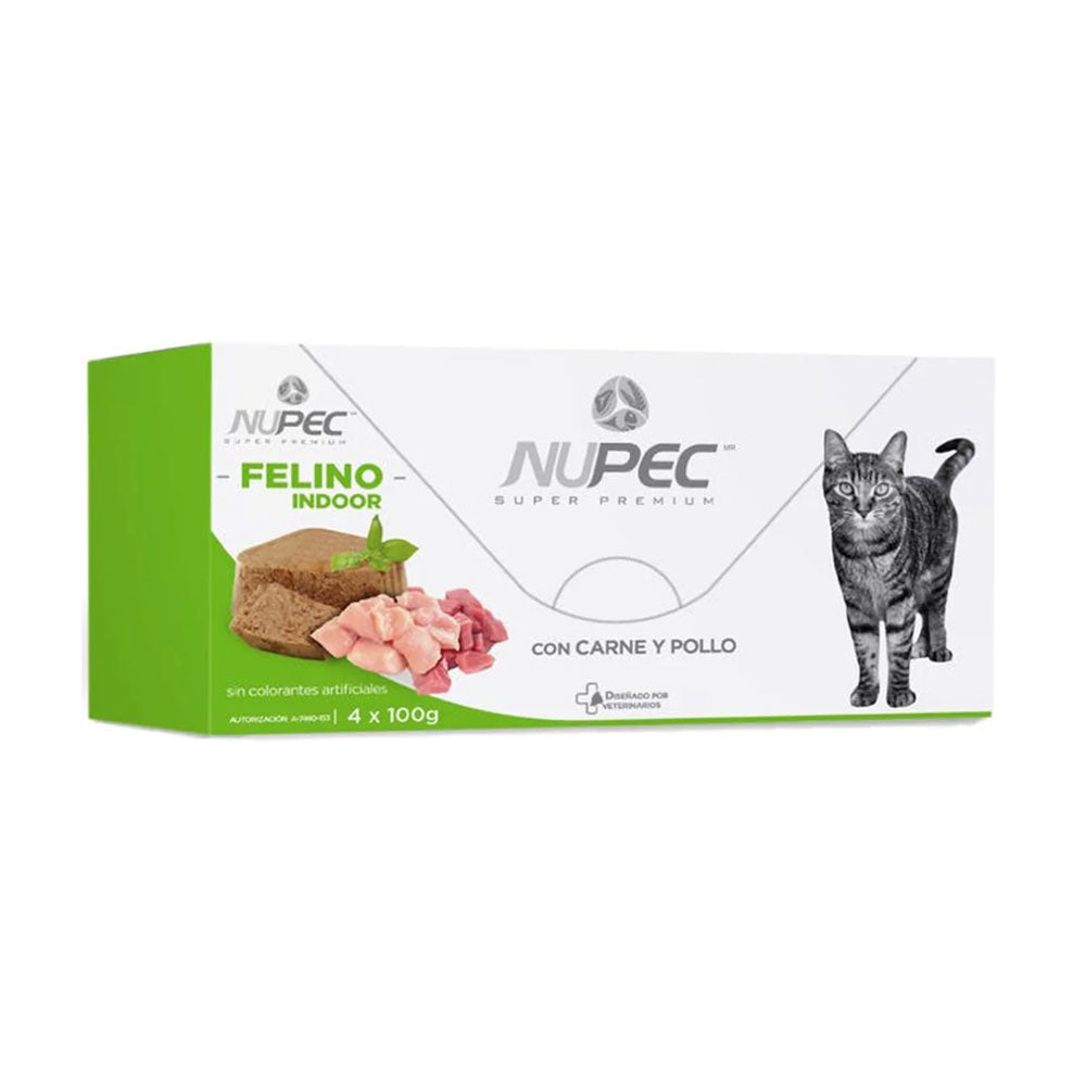 Nupec Alimento Humedo para Gato Indoor