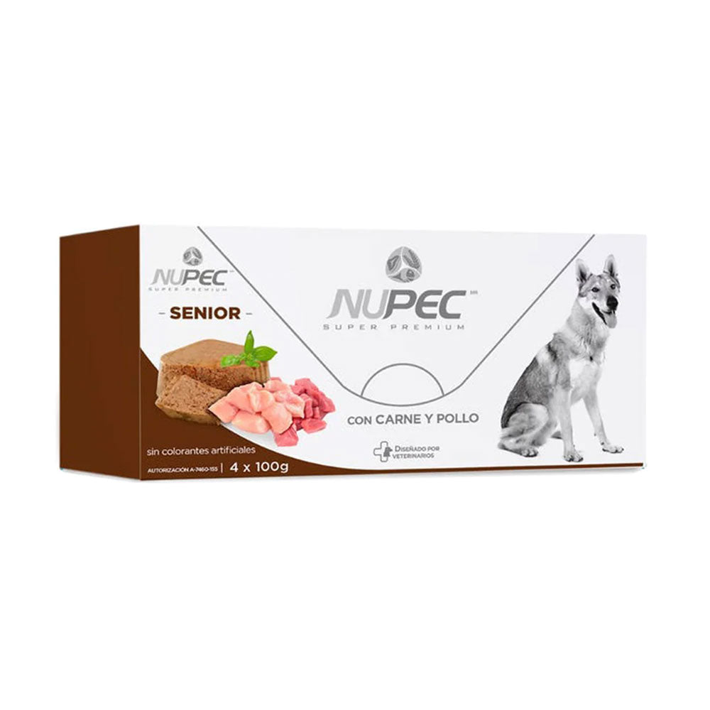 Nupec Alimento Humedo para Perro Senior